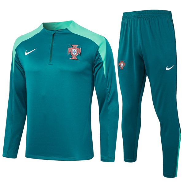 Sudadera De Training Portugal 2024/25 Verde 3